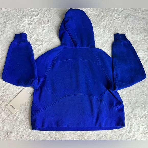 NWT Lululemon Scuba Oversized Half-Zip Hoodie Galactic Cobalt SIZE XS / S - Picture 10 of 12